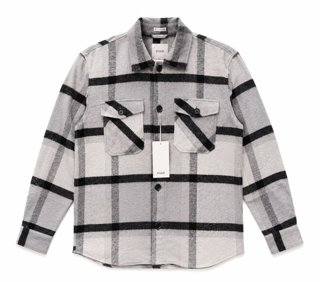 Camisa de franela a cuadros