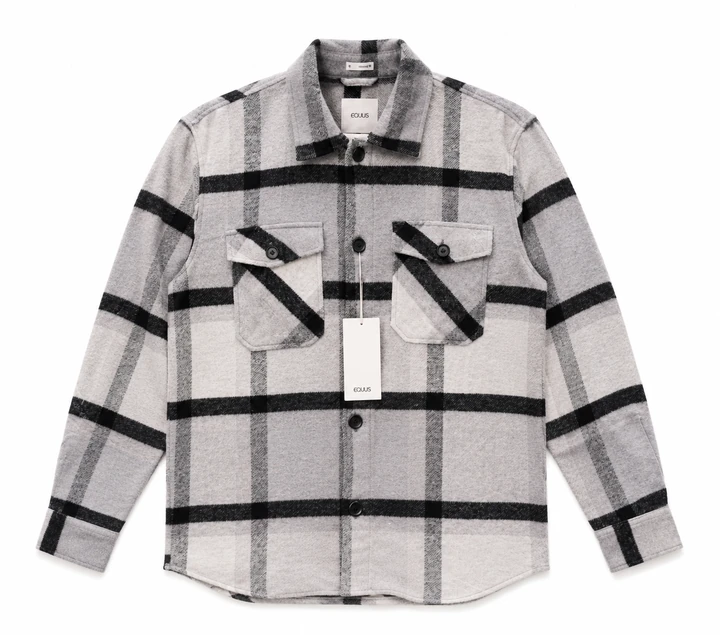 Camisa de franela a cuadros